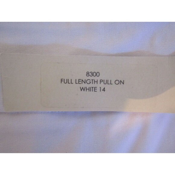 Estelle and Finn Classic Pull On White Ankle Pant Retail $169 NWT Sz 14 - Picture 8 of 8